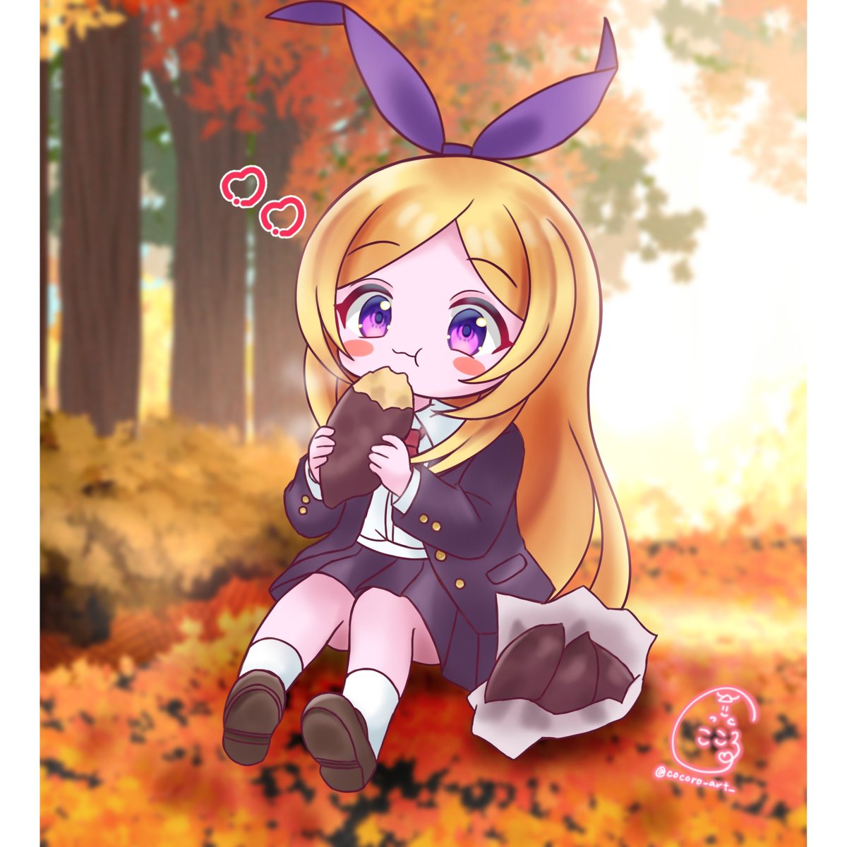 cocoro_art_'s tweet photo. 「美味しいドラ〜💕」
#モンストイラスト https://t.co/7tTjjqbYxb