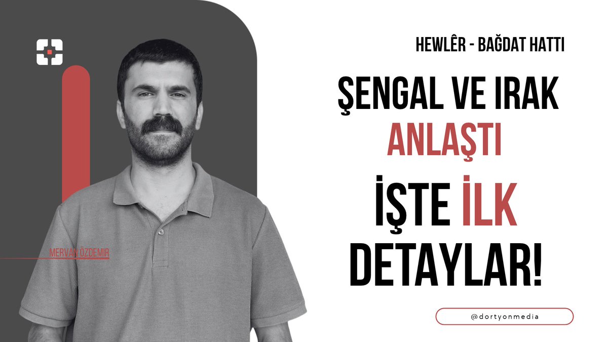 dortyonmedia's tweet photo. SON DAKİKA

Şengal'den beklenen açıklama geldi: YBŞ, anlaşmanın şartını 'güvenceye' bağladı!

Gazeteci Mervan Özdemir detayları 13.00'te YouTube canlı yayınında aktarıyor

Kanalımızı desteklemeyi unutmayın:

https://t.co/jTcrYq5FJ3 https://t.co/BvI4iE1bUL