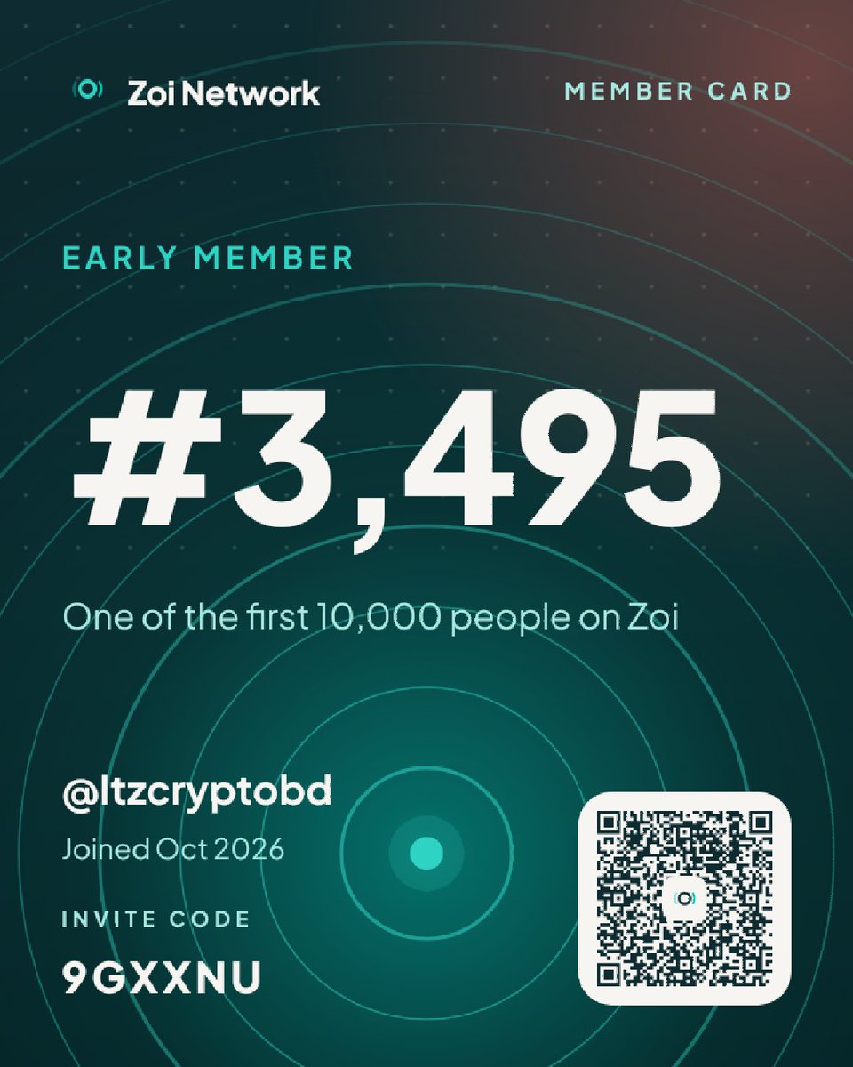 baseofairdrop's tweet photo. ZOI New US project 🫣
P2P Coming soon! 

Join me on Zoi and earn ZOI! Use my code: 9GXXNU
Download: https://t.co/JFL5JahLkU

Use reffer code : 9GXXNU https://t.co/ky5gSu2k1o