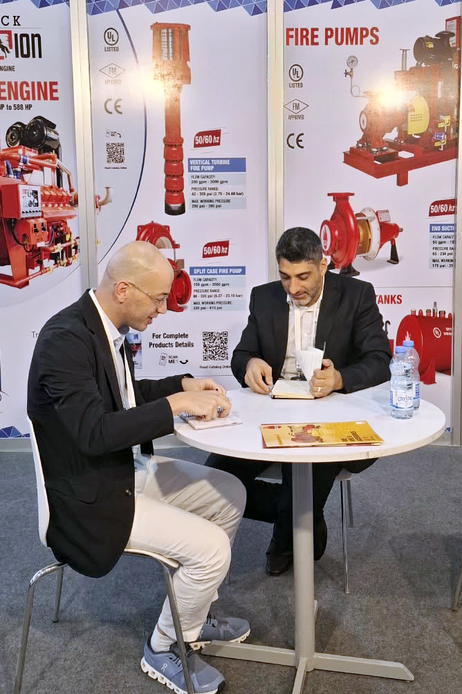 SFFECOGlobal's tweet photo. 🤝 FORTIX 2026 | DAY 01
Great conversations and valuable connections at the SFFECO Global stand! 🔥
Thank you to everyone who visited us.
📍 Damascus, Syria | Hall 26, Stand B11.1
#SFFECOGlobal #FORTIX2026 #Day01 #FireSafety #FireProtection https://t.co/PogA0OnI41