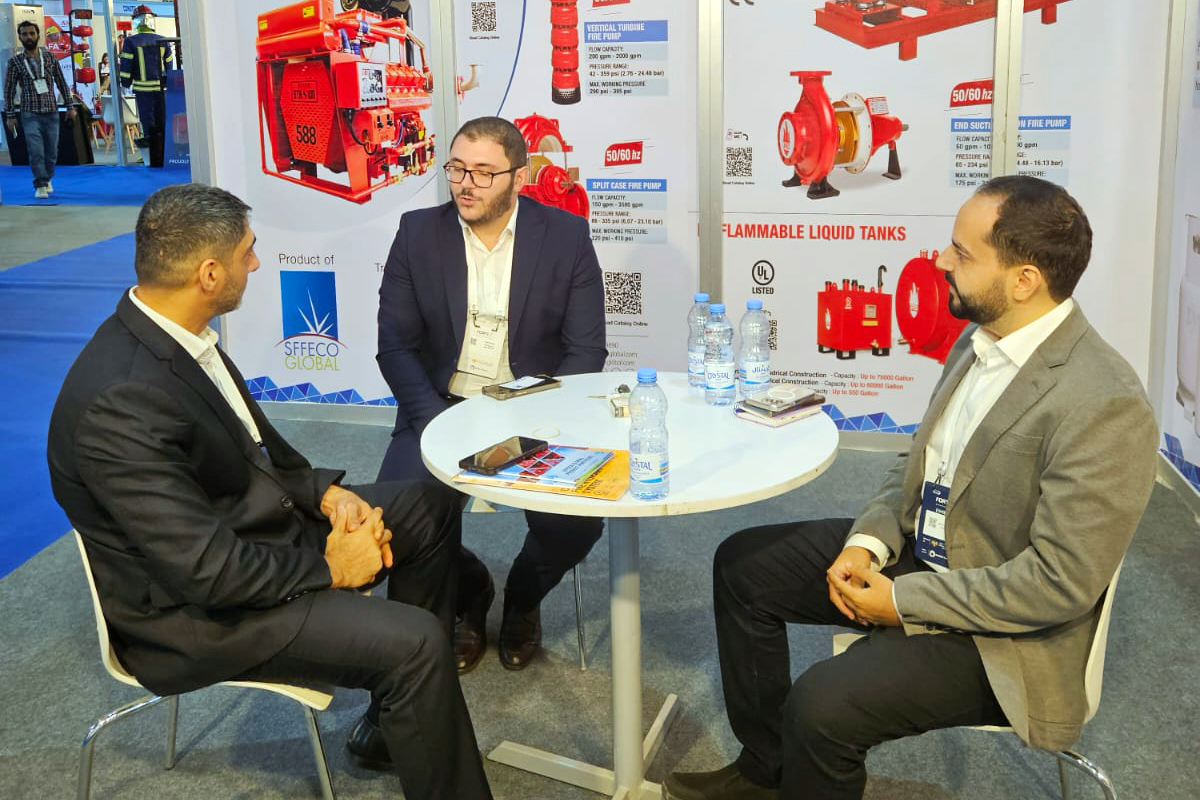 SFFECOGlobal's tweet photo. 🤝 FORTIX 2026 | DAY 01
Great conversations and valuable connections at the SFFECO Global stand! 🔥
Thank you to everyone who visited us.
📍 Damascus, Syria | Hall 26, Stand B11.1
#SFFECOGlobal #FORTIX2026 #Day01 #FireSafety #FireProtection https://t.co/PogA0OnI41