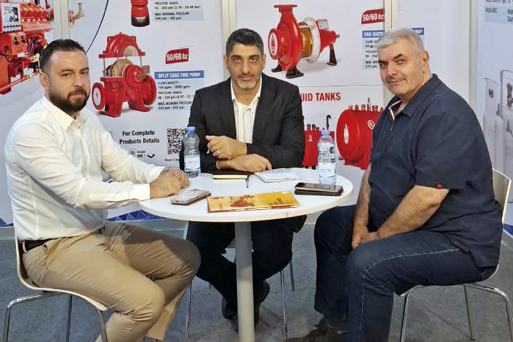 SFFECOGlobal's tweet photo. 🤝 FORTIX 2026 | DAY 01
Great conversations and valuable connections at the SFFECO Global stand! 🔥
Thank you to everyone who visited us.
📍 Damascus, Syria | Hall 26, Stand B11.1
#SFFECOGlobal #FORTIX2026 #Day01 #FireSafety #FireProtection https://t.co/PogA0OnI41