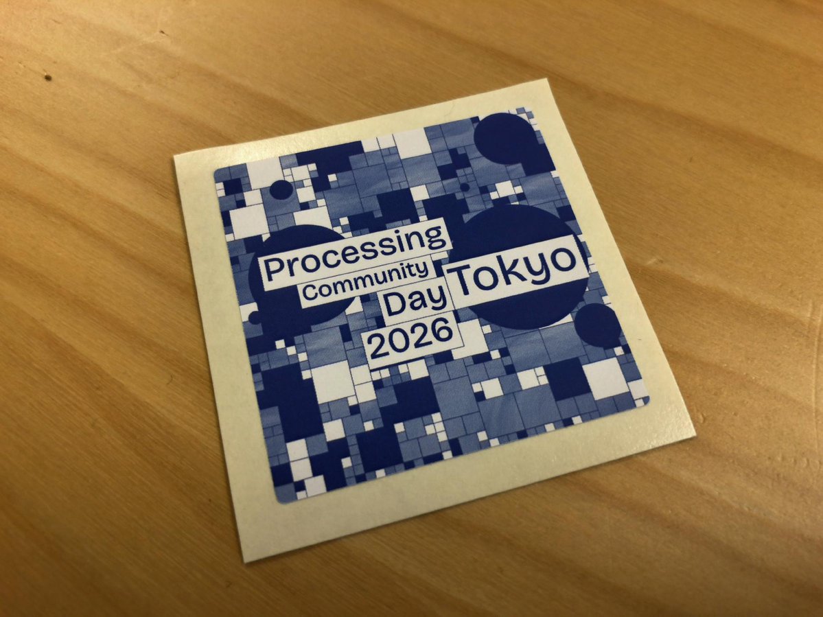 ymmtyshk_'s tweet photo. 10/24(土) PM
Processing Community Day Tokyo 2026
会場 GARAGE AKIHABARA
会場というか建物で、迷った。
建物の入り口で、入っていいのかどうか...
思い出せば、Processing Community Day Tokyo 2020のときも申し込んでいたが、コロナ禍が始まりかかけていたときだった。
#PCD2026
#PCDTokyo2026 https://t.co/y4JrZ8Umk1