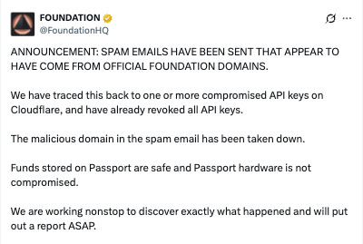 EmbeddedSDE's tweet photo. Ongoing Phishing Attack! 🚨 https://t.co/Fva1MHnYib