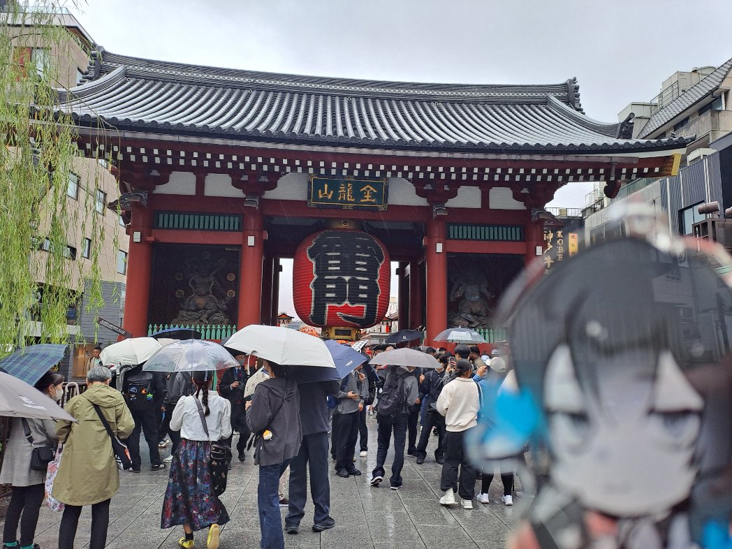EsInTheLibrary's tweet photo. Es visits sensoji
#alterego https://t.co/k1Re5HbWaB