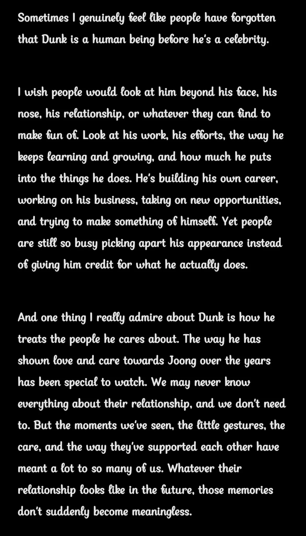 Dunk induced delusion(🤍) on X: 