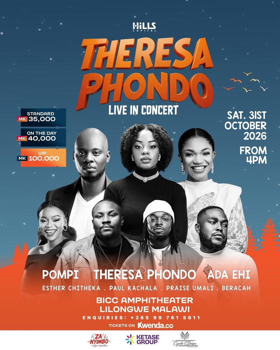 Untouched260's tweet photo. Good morning 🌞 Lilongwe 🔥🫵 iyi yokha musaiphonye 🗣️

THERESA PHONDO LIVE IN CONCERT https://t.co/P6N2xmllPx