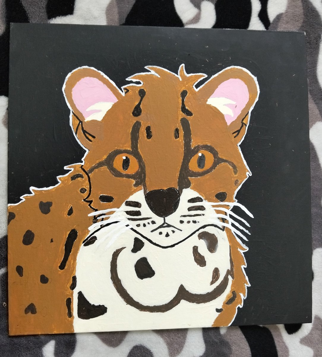 DanhiWolf's tweet photo. Well, realmente solo era la primera fase, ahora ya quedó terminado por completo, un trabajo de pintura excelente UvU https://t.co/lWEQvZjhAT