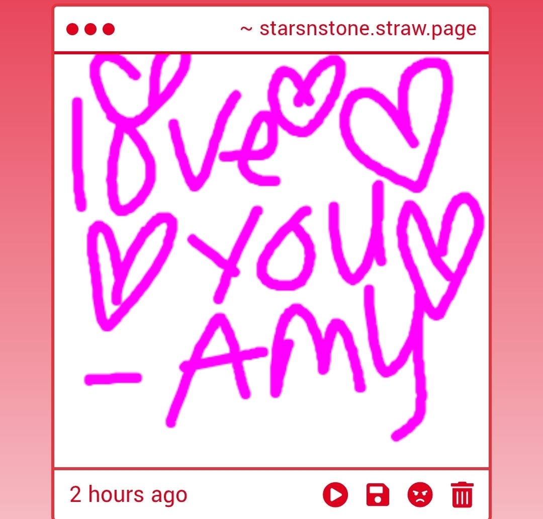 StarsnStone's tweet photo. I love you too honey https://t.co/m3SXkTh4Nu