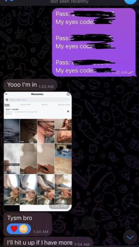 LancetotheHeart's tweet photo. MEO passcode hack?
Send me the account username now on telegram let's hack into it asap(bio)
#mom #minichat #norway #ipcam #teenageee #buyingcontentMESSAGE #australlia #snapchat #anxiouspanda #nsfw https://t.co/iyFG05HDhT