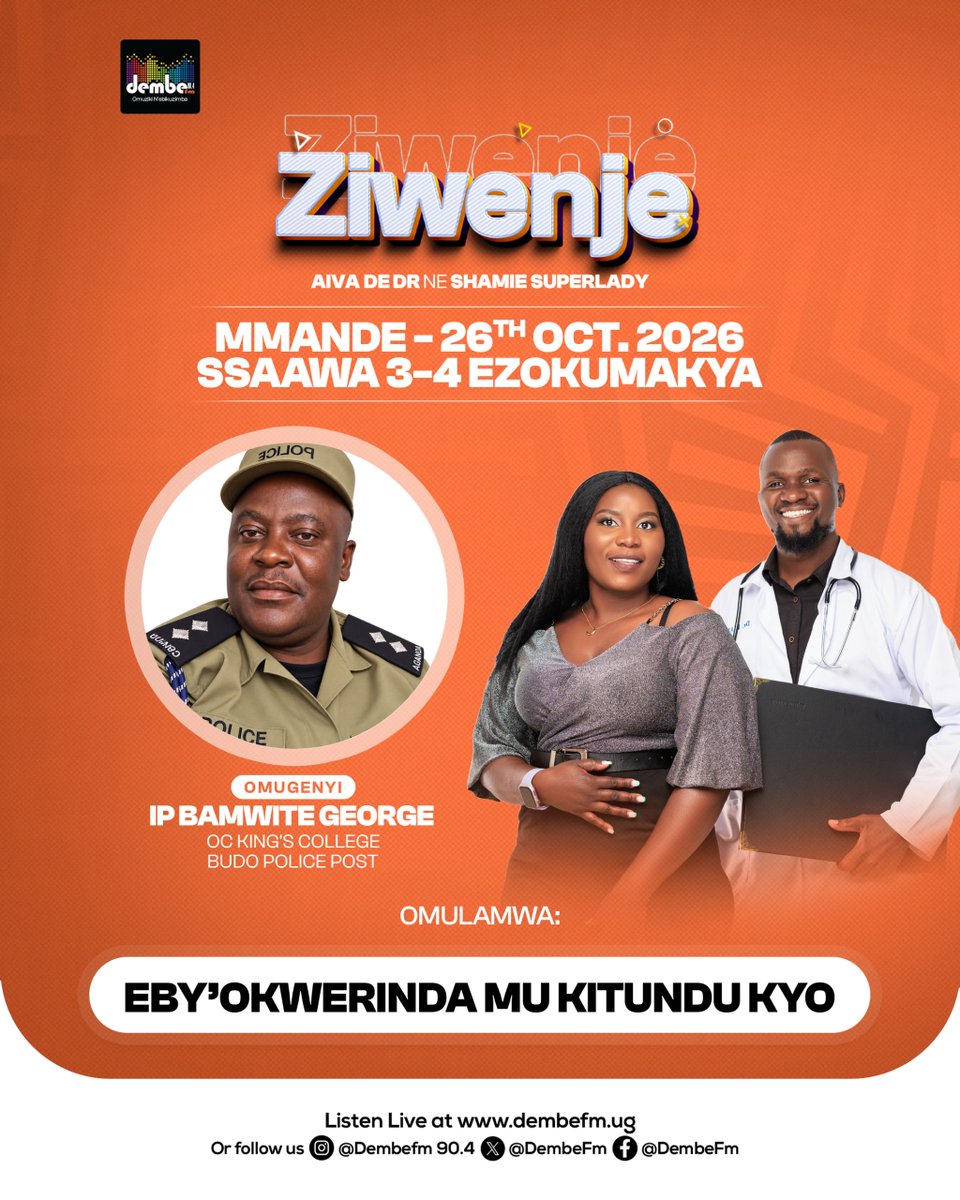 DembeFm's tweet photo. OMULAMWA; Ebyokwerinda mu kitundu kyo.

#Ziwenje @Aiva_De_dr @SekatawaS53251 https://t.co/dmrh34oqFk