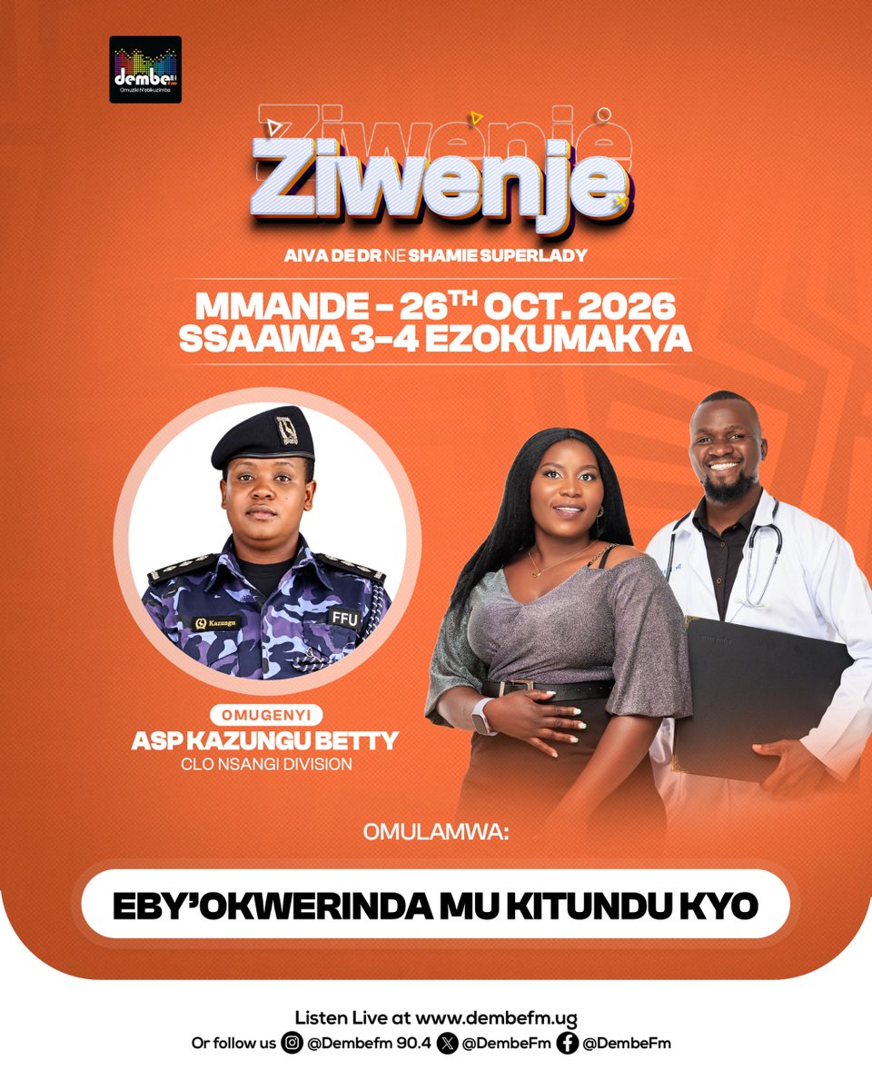 DembeFm's tweet photo. OMULAMWA; Ebyokwerinda mu kitundu kyo.

#Ziwenje @Aiva_De_dr @SekatawaS53251 https://t.co/dmrh34oqFk