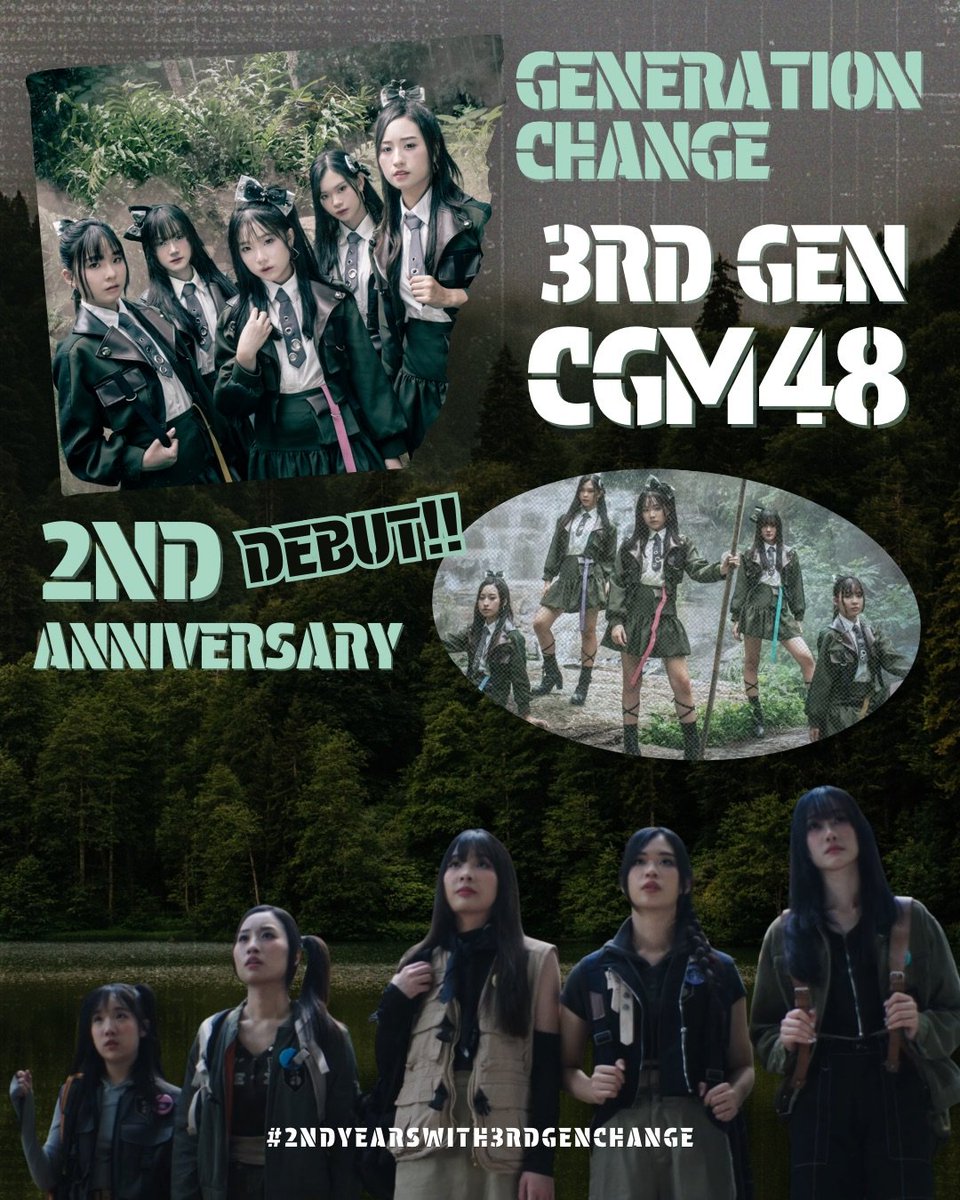 giftboxofkwan's tweet photo. [🐣🚩] #2ndYearswith3rdGENChange

เหล่า 3rd GEN เดบิวต์ครบ 2 ปีแล้วน้า มาร่วมกันส่งข้อความหรือให้กำลังใจน้องผ่านแท็กกันนะคะ 🌟

#KwanCGM48
#CGM48 https://t.co/YovxgK0JPg