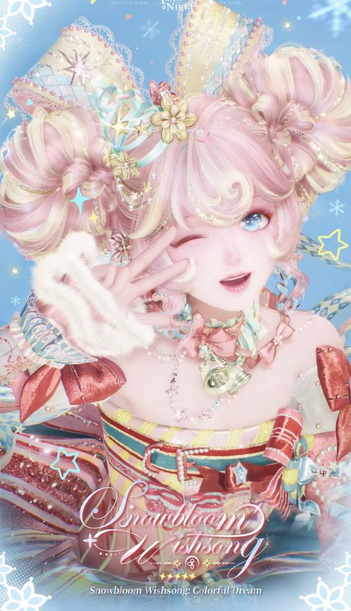 LilyCharr's tweet photo. Spot the difference: hard mode 

infinitynikki https://t.co/8UkVgATqS6