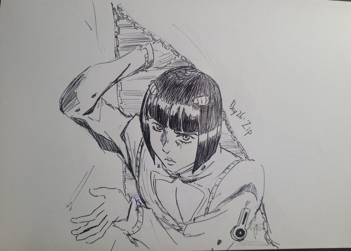 fujimoto6513's tweet photo. 說謊的味道！
#Inktober2026 https://t.co/DeZExkOO29