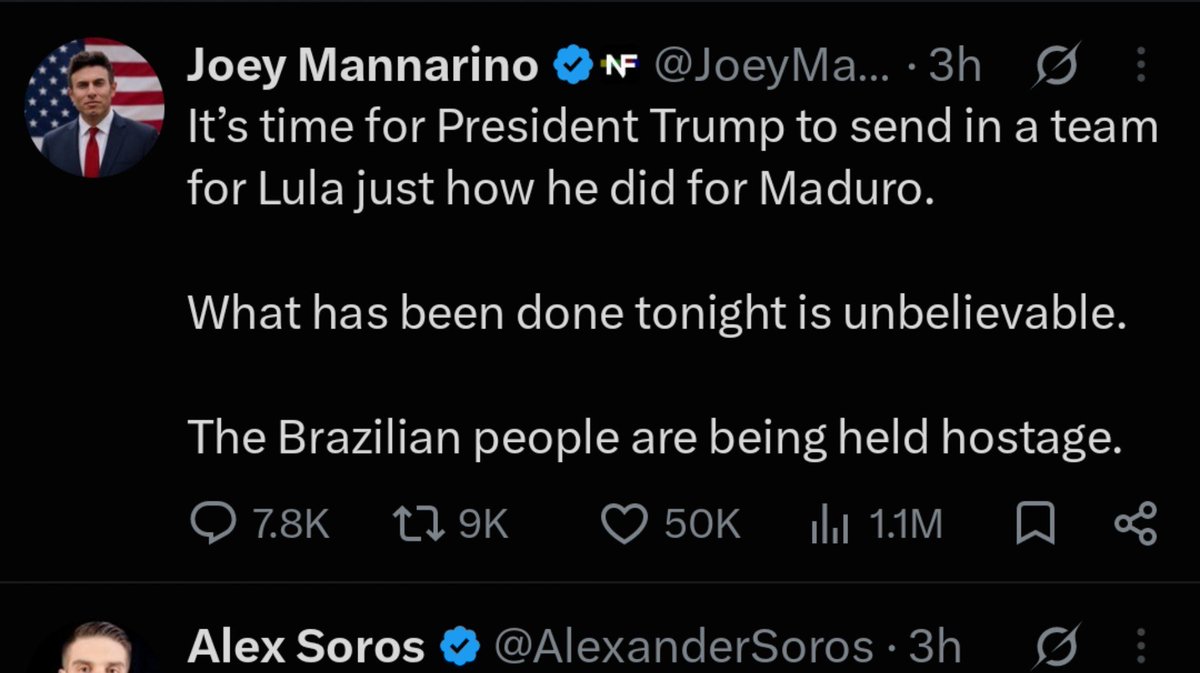 CattardSlim's tweet photo. The fucking Republicans think they own every damn election in the world, &amp; cry foul when their cheating &amp; suppression doesn't work.

My feed is full of people from Brazil ecstatic that Lula won, &amp; Republicans calling for Lula to be Maduro'd &amp; Trump to ignore the election results. https://t.co/UKM7lFMJM5
