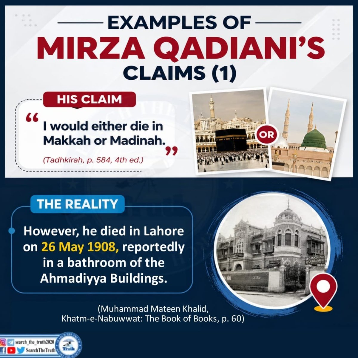Samj810456's tweet photo. Mirza Qadiani  
#BlessedAndGuidedCDF
#NationStandsWithCDF
#PAKvENG
#PinkDay
#SearchTheTruth https://t.co/ByNQLvvkmu