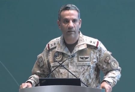 التحالف: تدمير 5 أنفاق لتخزين الصواريخ الباليستية وأربع منصات إطلاق في مناطق سيطرة الحوثي