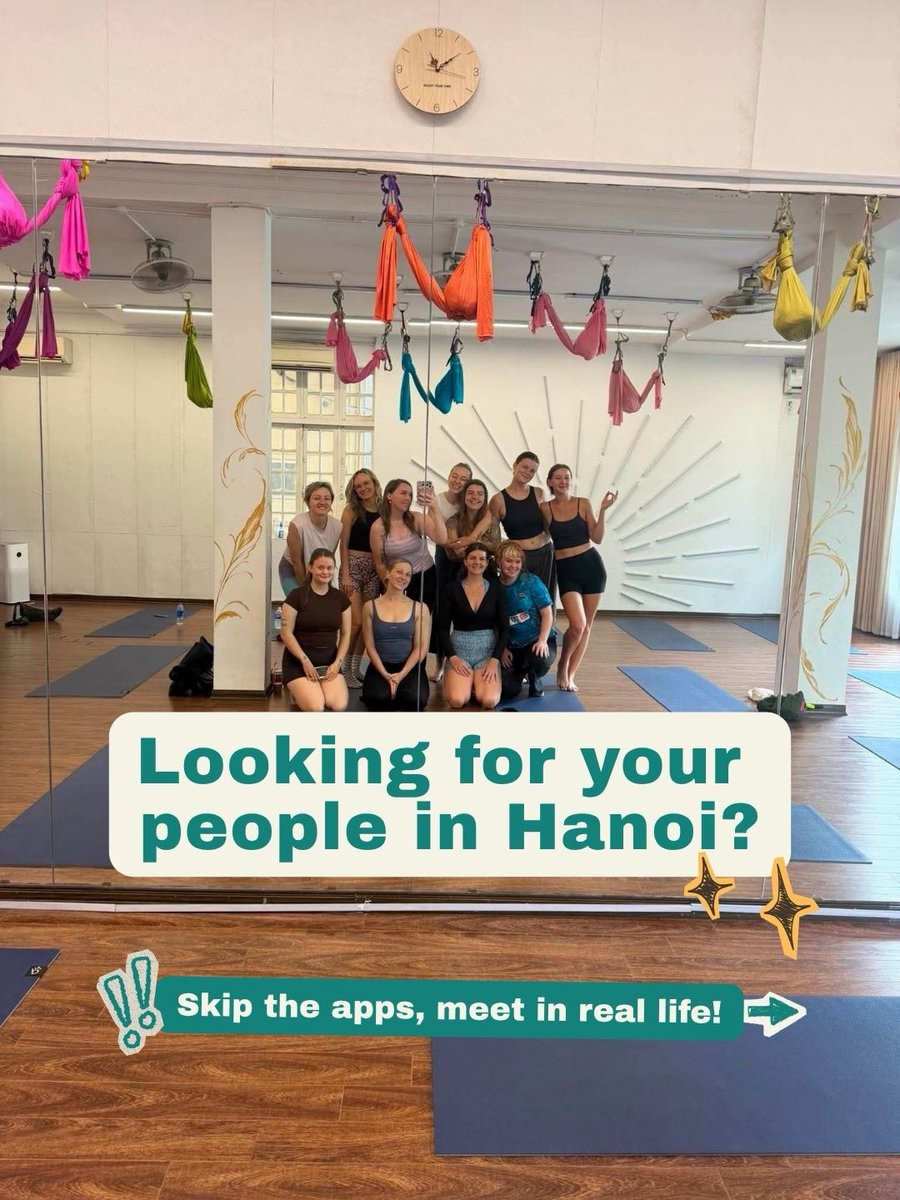aeBaker859475's tweet photo. Making friends in Hanoi starts with shared interests. From sports, fitness and book clubs to language swaps, dance classes and quiz nights, there’s a community for everyone. What’s your favourite way to meet new people in Hanoi? https://t.co/8GTgPVB6uo