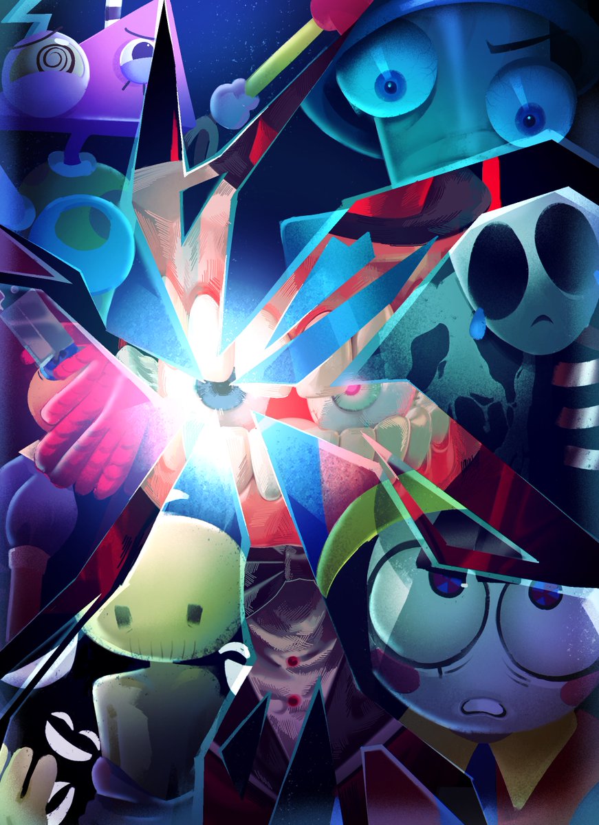 _Astroyan's tweet photo. Removing AI from your feed with 4 of my illustrations 🌌☄️ https://t.co/7KKmIJkCJb