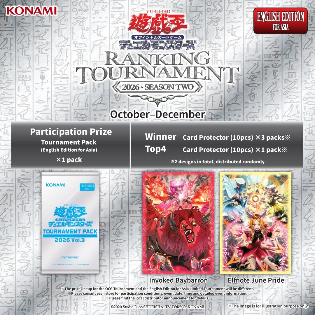 Respect_YGO's tweet photo. AE Participation/Winner Gifts Oct-Dec 2026 https://t.co/VhBVzKwixL