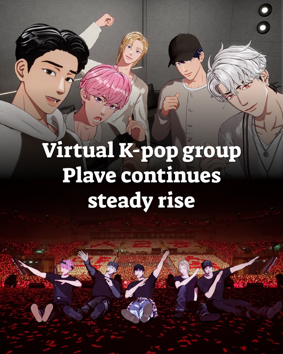 TheKoreaHerald's tweet photo. While Ateez and Rescene, two K-pop acts from smaller agencies, have emerged as major players in an industry dominated by entertainment giants in the second half, virtual boy group Plave has been quietly carving out its own success story.

https://t.co/XfeAw1Y1ds https://t.co/Pkm6YAn0iS