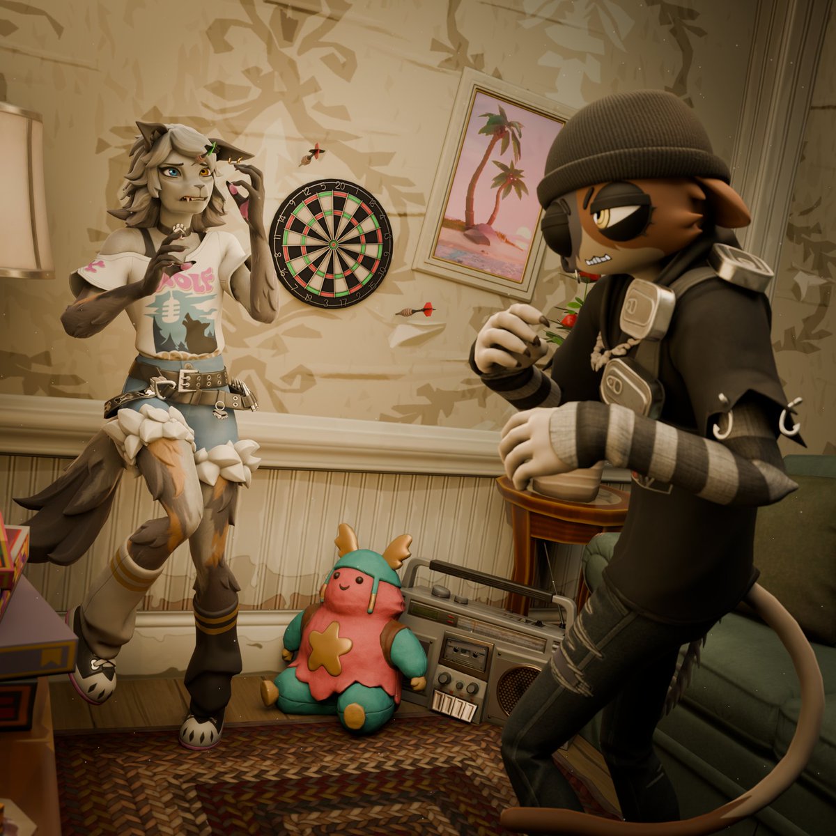 Sthyzs_'s tweet photo. #Fortnite #fortniteart #MeowSkulls #Wolfie #FortniteRender 

"Slight miscalculation" https://t.co/m9ZxZ3abnL