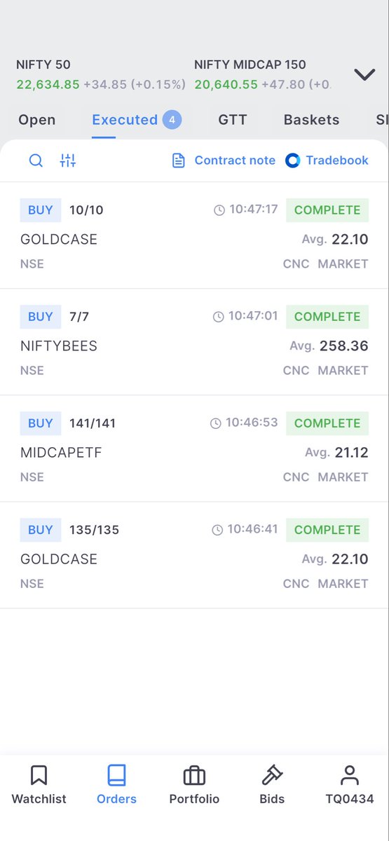 KrishAlpha7's tweet photo. 1st 🥇 and last buying of the day lets see how much fall today 

#Investing https://t.co/h4uW4GY4Zp