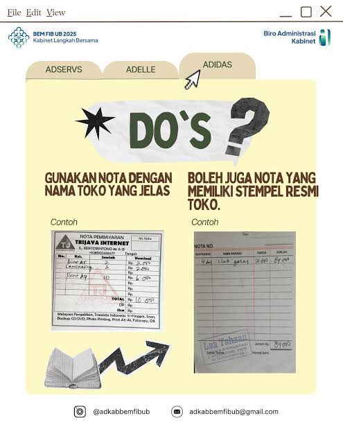 honeyphamnj's tweet photo. Kak lu ga pernah SMA atau ikut event di perkuliahan ya? Soalnya LPJ lu jelek banget bikin emosi, ini bukti transfer apaan? Bukti transfer kemana? Beli apa? Harusnya ada keterangannya kalo cuma begini tipu2 muslihat ade gw SMP jg bisa

Nih gw kasih contoh buktinya yg BENER https://t.co/PfhOAQqS00