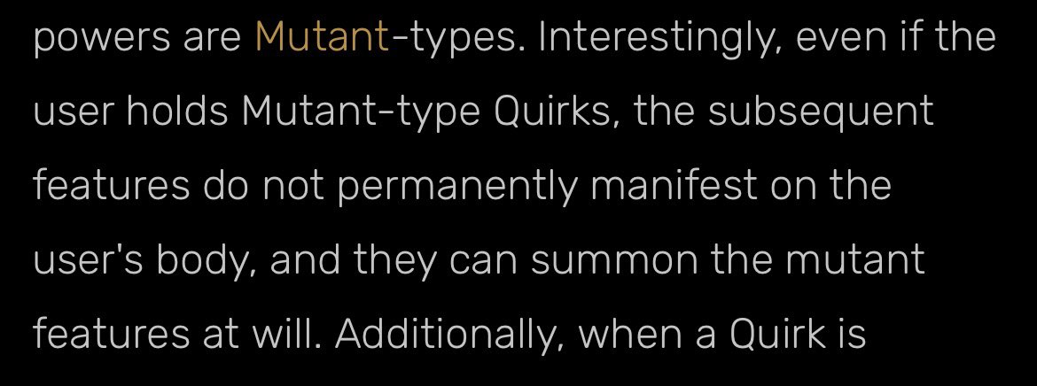 JLOMIE1's tweet photo. @garethma2007 @Jack0fHearts6 If deku felt pain cause of a mutation quirk, afo would kick in and suppress it while keeping it in his araenal. Even if he got every single quirk at the same time, he would get afo and ofa which allow him to survive and/supress multiple quirks anyways https://t.co/usXZ7GKNZp