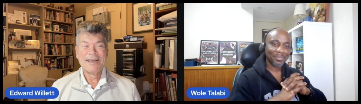 ewillett's tweet photo. On my podcast, The Worldshapers, I talk with @WTalabi about his new science fiction novel THE FIST OF MEMORY (@dawbooks, out Oct. 27), a first-contact thriller set in near-future Nigeria. https://t.co/BiIaz2qlKG https://t.co/2V45KTngMz