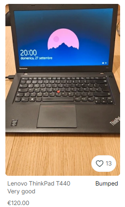 andreintg's tweet photo. I don't know what's it like in the states, but in EU right now ~100 bucks is how much it costs to buy a used and perfectly capable machine for making a playing games (not all games of course ; ).
And not just any machine, look at this beaut. 
Add linux and you're off to the races https://t.co/x3GXRH3CQO