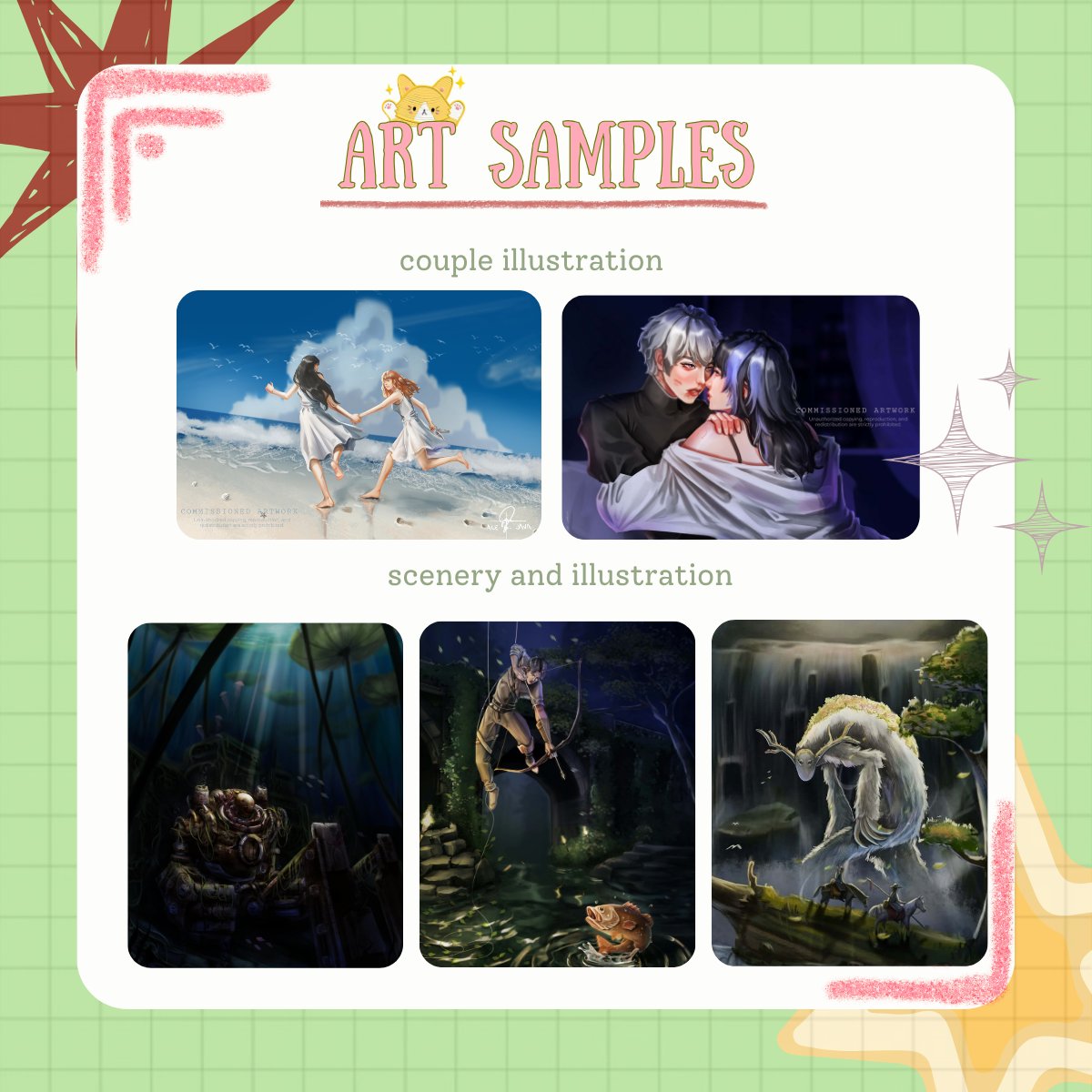 acejavaa's tweet photo. @Pigerond hello, i hope i am not too late. anyways i am ace and i specialize in semi-realism art style. here are my commission sheet and art samples, you can check me on vgen too: https://t.co/AcVnI00D8x https://t.co/7m48D8YJnF