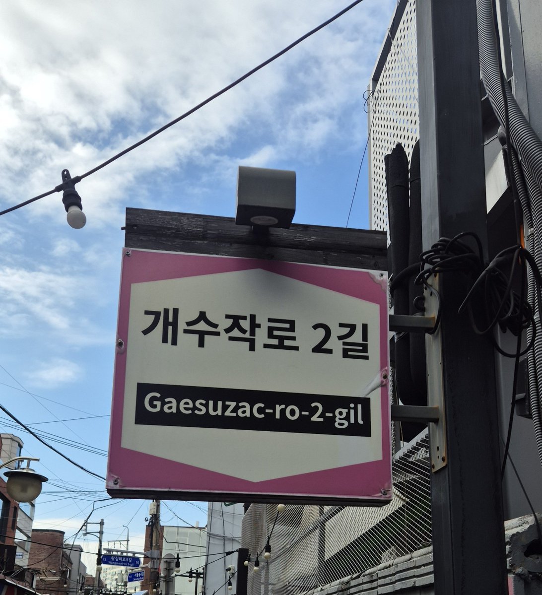 2_sin21's tweet photo. 어떻게 길 이름이 개수작로 https://t.co/AEGYmn7q6g