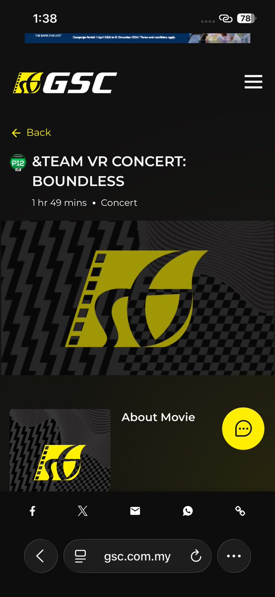 andMYLUNE's tweet photo. 🚨 LUNÉ, IT’S HAPPENING! 🐺

&amp;TEAM VR CONCERT: BOUNDLESS is coming to Malaysian cinemas on 16 December 2026! 🎬✨

Get ready to experience &amp;TEAM in a whole new way on the big screen! 🥹🫶🏻

Mark your calendars, LUNÉ! 💗

#andTEAM #MYLUNÉ #GSCinemas https://t.co/i9wJfzJh7c
