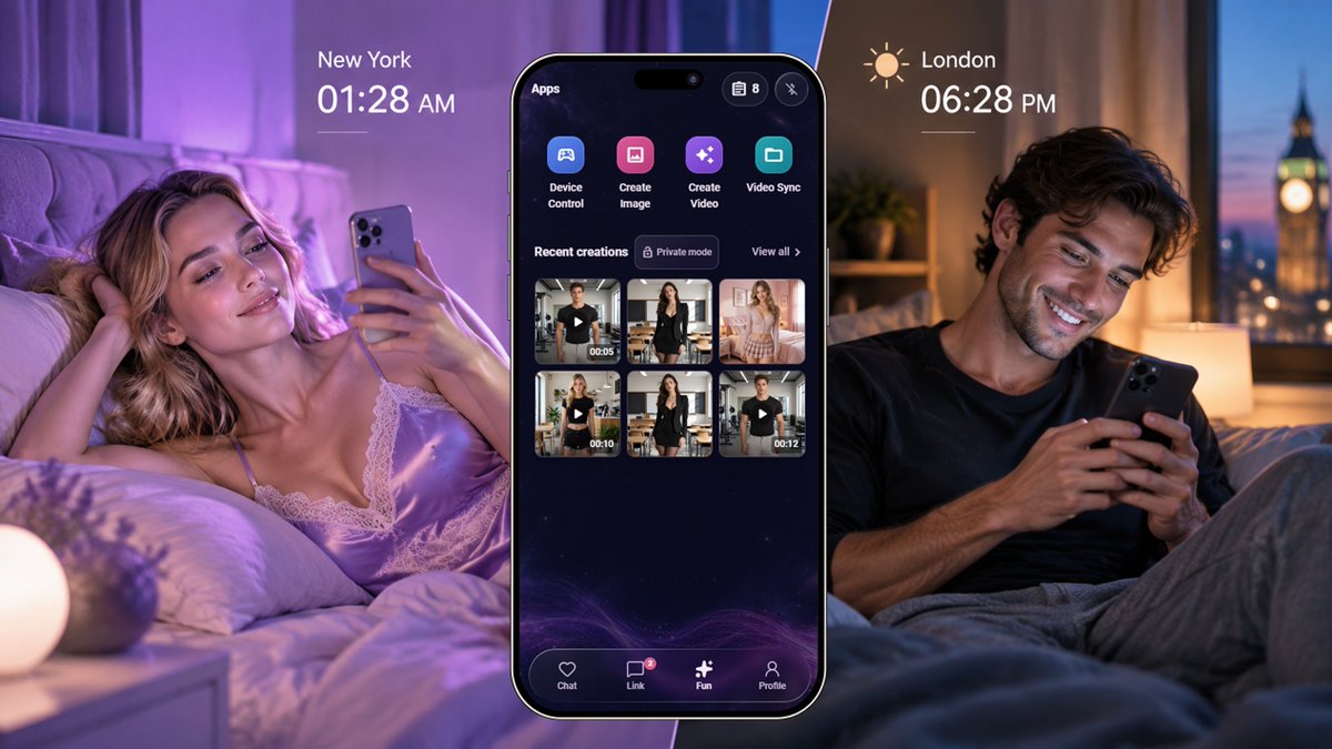 SecHeal_US's tweet photo. Your phone. Their smile. One connection. 📱💜
Different time zones?
Different cities?
No problem.
App-controlled intimacy brings a new kind of connection to long-distance love.
Love just got a little smarter.
#AppControlled #LongDistanceLove #SecHeal https://t.co/GtffYYs3vk