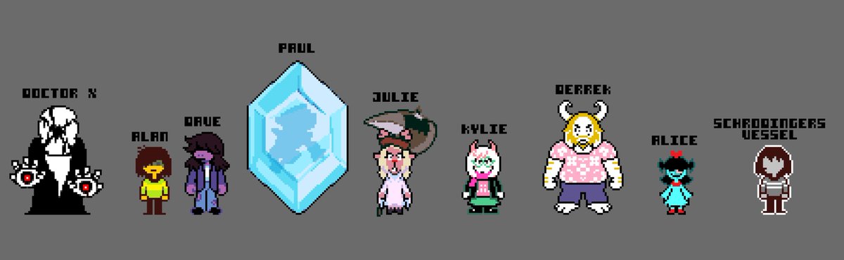 8bitWar_'s tweet photo. Deltarune PC port https://t.co/HT6Cqlmgjl