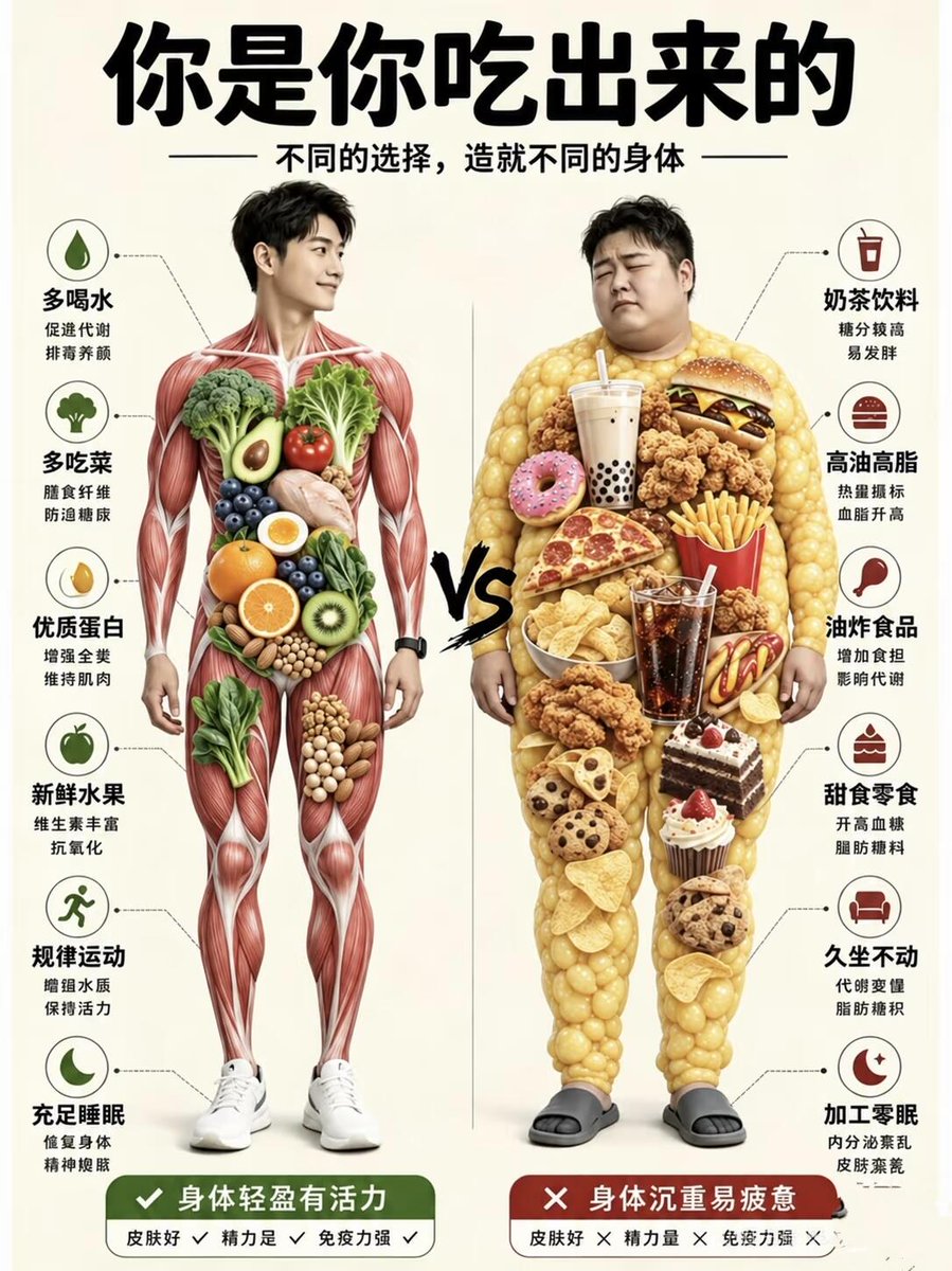 aoteman1can's tweet photo. 你每天吃的饭，可能比你想象中更值得研究。

📖 电子版：https://t.co/8ndBOtcStQ

《你是你吃出来的》是一本营养学科普书，从日常饮食结构入手，讲解营养搭配与健康的关系，还结合中国人的饮食习惯，介绍地中海饮食的思路和调整方法。

想搞懂怎么吃得更合理，这本书值得一读。 https://t.co/xYanTLsL60