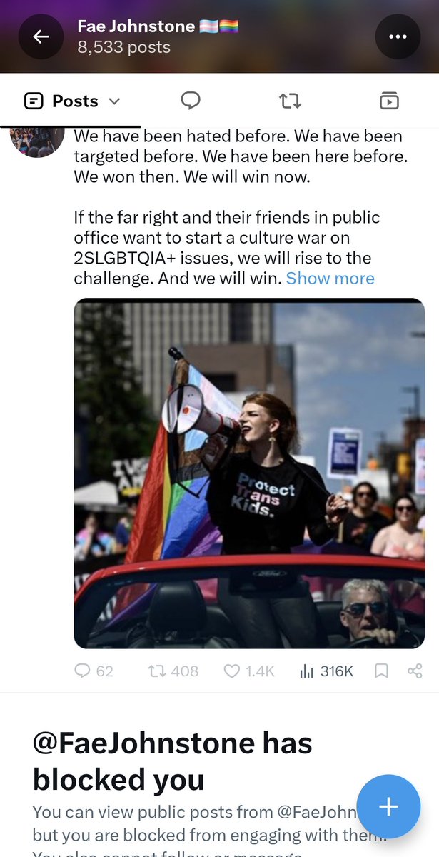 WudntYaLikeTNo's tweet photo. Zachary @FaeJohnstone thinks that will silence me....silly boy....😏 https://t.co/gtMDHj0f6J