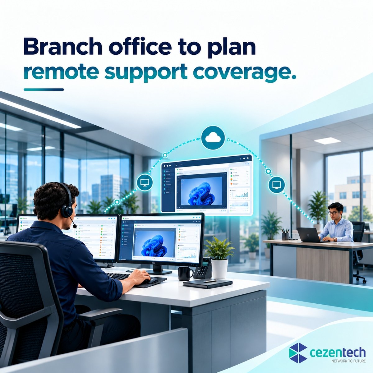 cezentechx's tweet photo. Remote IT support starts with the right questions.
Who handles branch office issues? What can be resolved remotely, and when is on-site support needed?
Plan smarter IT support across every location.
#RemoteSupport #ITSupport #CezenTechnologies https://t.co/Y0WhHZJfJy