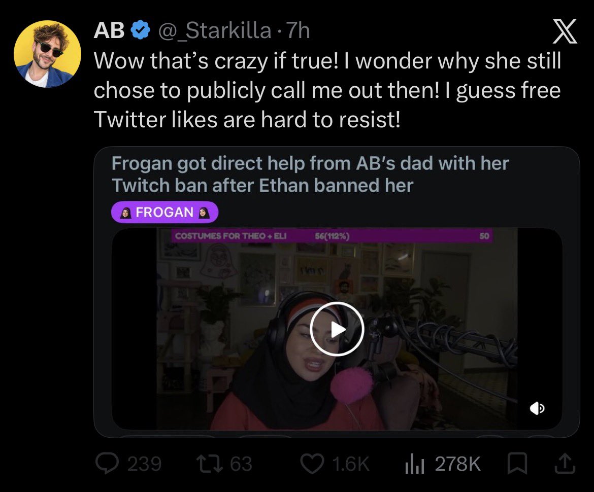 mikedippy's tweet photo. .@_Starkilla deleted every tweet since the announcement of the Ethan Klein cheating scandal.

He was ratio’d several times after trying to separate himself from Ethan, and continuing to harass Ethan’s enemies. I think he expected people to have his back 🤭

Too little too late! https://t.co/dO0ZaYgca9