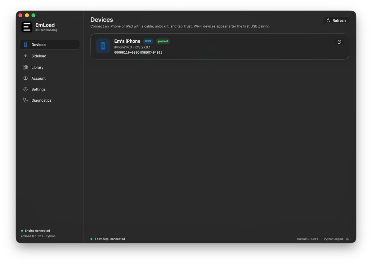 228Emiry's tweet photo. EmLoad macOS Beta 1 is out!!!!! (in the same release)

https://t.co/wqJOd2McQt https://t.co/Qdeq8dFQST