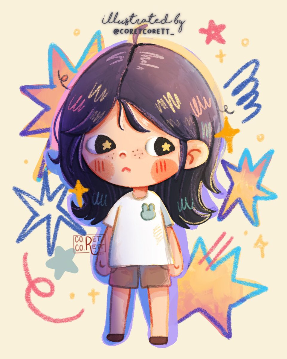 coretcorett_'s tweet photo. Removing AI from your feed with 4 of my illustrations✨ https://t.co/2rvdSbUSQe