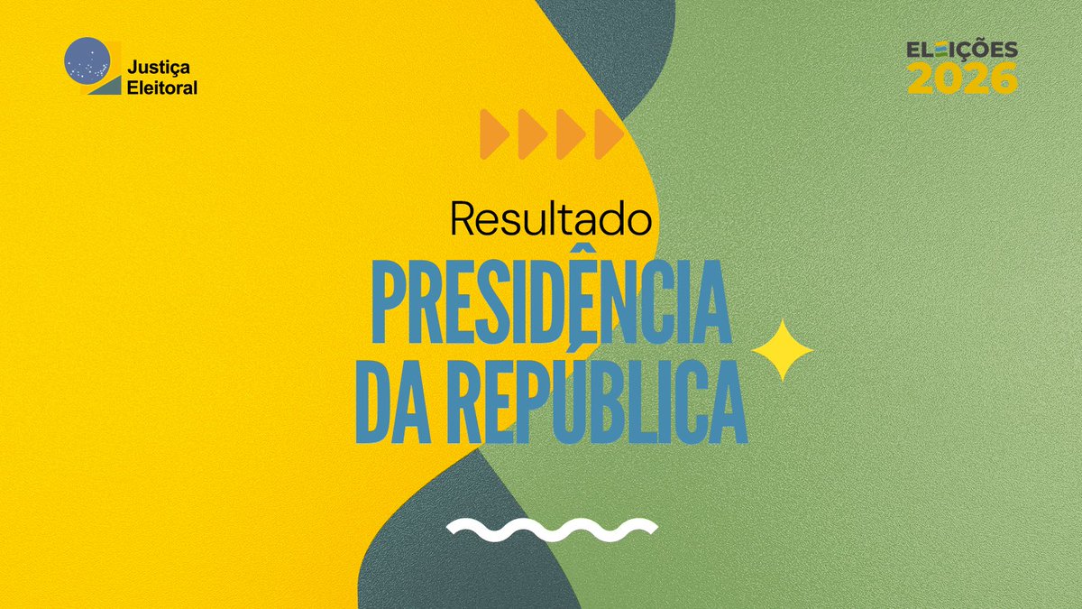 TSEjusbr's tweet photo. Presidente do @TSEjusbr anuncia reeleição de Lula e faz balanço do 2º turno das Eleições 2026. Ministro Kassio Nunes Marques destacou a participação dos eleitores, apresentou dados da votação e abordou os desafios enfrentados durante a apuração: https://t.co/z0bPXgmGzq https://t.co/NV1Qbz6Z1y