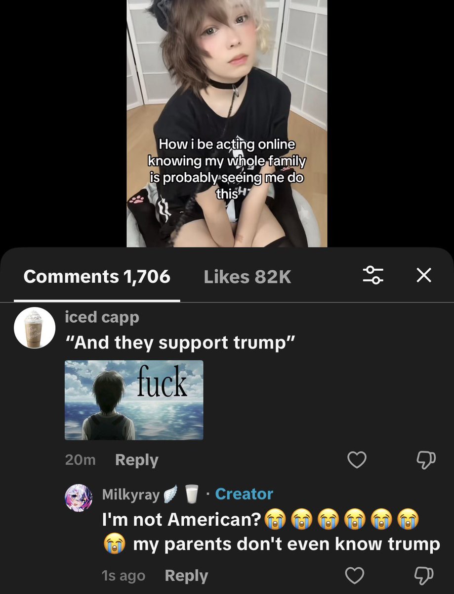 Milkmeray's tweet photo. Sometimes i wake up to comment's so random I can't even go back to sleep i just sit in confusion https://t.co/BCGxK2i5DC