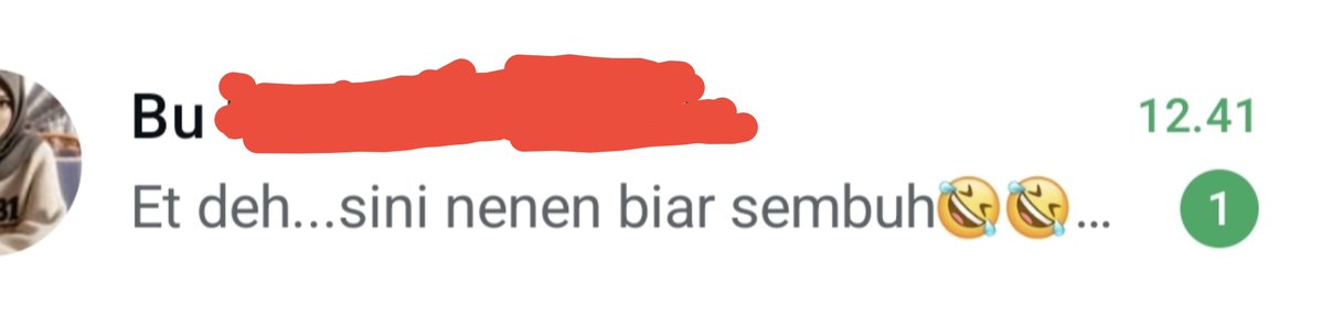 urfavvvbf's tweet photo. jir punya temen kantor cabuk bgt 😭 dia nanya aku kok ga masuk, ak blg sakit trs di respon gini 😖 (btw dia masih 36 thn dan blm nikah cm ak panggil bu karna lebih tuwa) https://t.co/N1SbAxKcua
