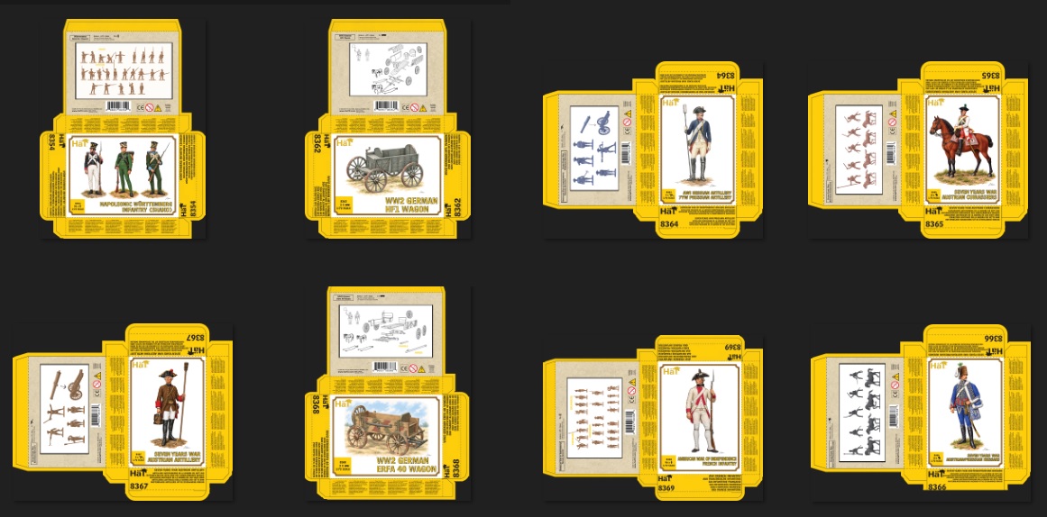 HatMiniatures's tweet photo. Box art completed for 8 new sets: A1048NR https://t.co/ngv69wZFpj
