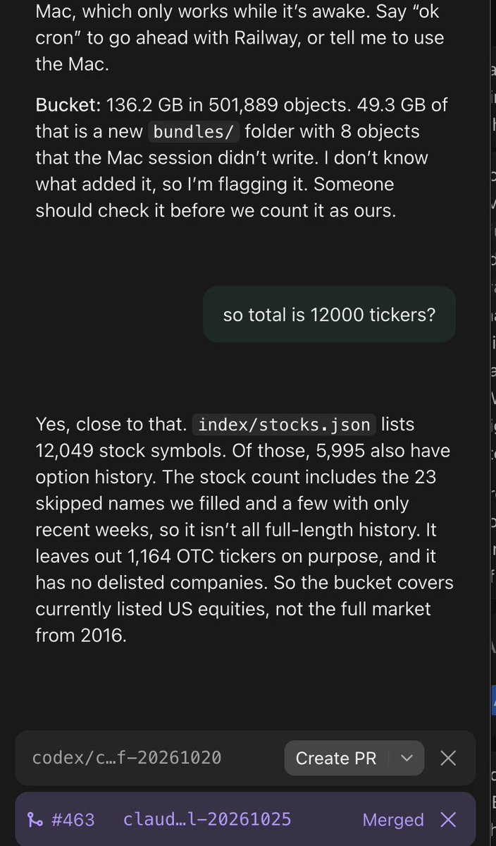 bryanlytics's tweet photo. Had Claude put some security on my server so you all can enjoy some free data.

DM me if you want the link to 12049 tickers, 10 years of 1min and full options. Futures 14 years of tick and other cool data sets. It’s all free to download from my server so no one can shut it down. https://t.co/rrvUwnOYQF