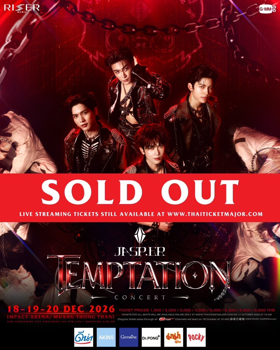 LucaMerchShop's tweet photo. ใครไปคอน #JASPERCONCERT #JASPER #aou_tnbknr #ppnaravit #Santapp #JoongArchen กันบ้าง ᯓ★

พร้อมเก็บโมเมนต์แบบชัด ๆ กันยัง 📸✨

📲 ปล่อยเช่ามือถือถ่ายคอน / แฟนคอน / Fan Meeting
📱 S24 Ultra / S25 Ultra / S26 Ultra
🗓️ 18,19,20 Dec

✨ ซูมชัด เก็บครบทุกโมเมนต์
🧳 ยืมฟรี! Powerbank + ซิมเน็ต + Flash Drive
🎥 มีสูตรตั้งค่ากล้องให้ พร้อมใช้หน้างาน

✔️ จองก่อนได้ฟรี
✔️ ได้บัตรแล้วค่อยจ่ายมัดจำ

⚡ เครื่องมีจำนวนจำกัด — ใกล้เต็มแล้ว!

📩 ทัก DM ได้เลย 💌