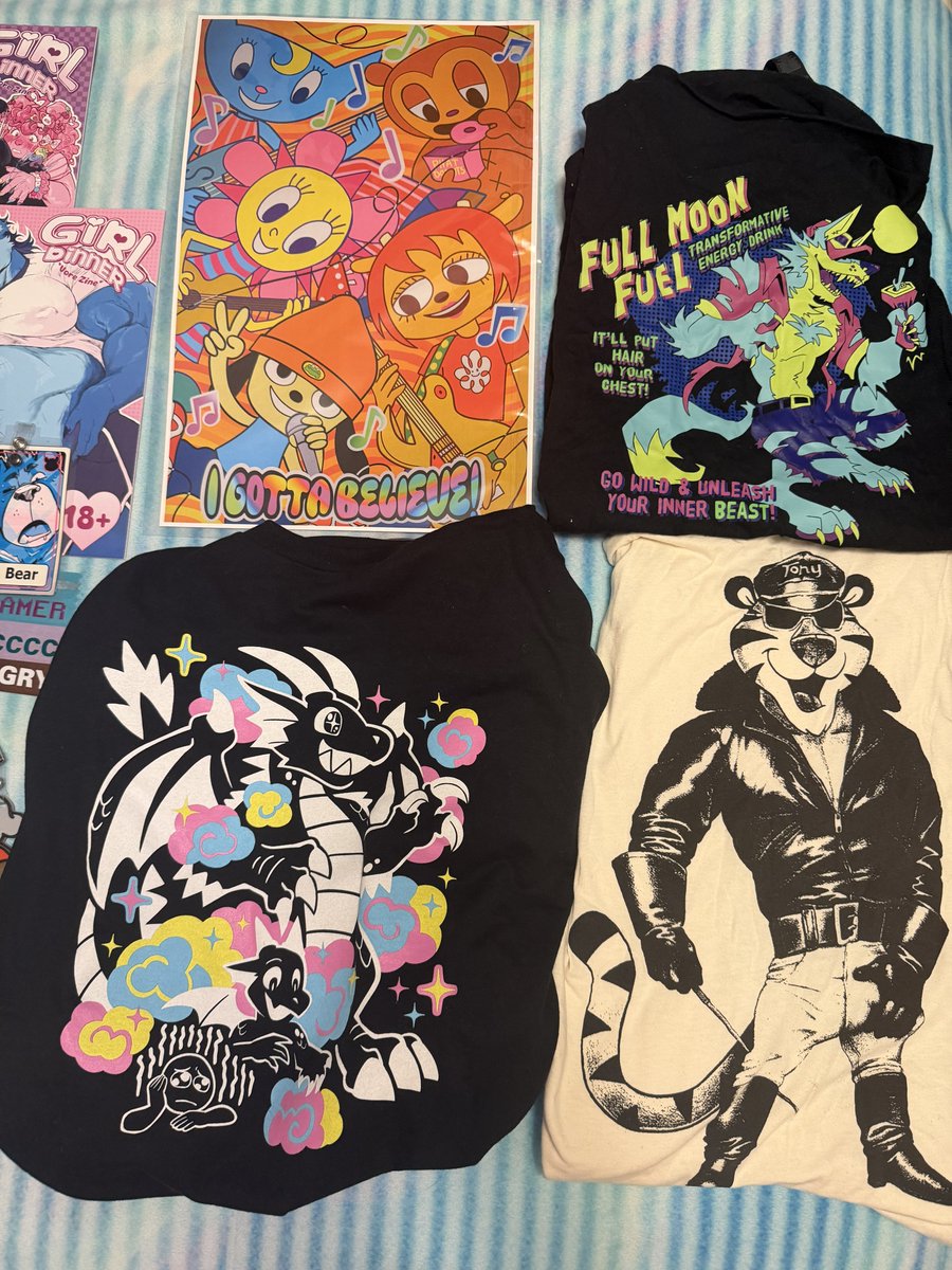 BearVtubear's tweet photo. Loot from BLFC 2026!!! https://t.co/IWHIFeqAJx